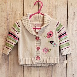 Oshkosh Button up sweater 3m